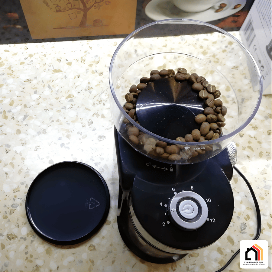 Caso Barista Crema 1833 - Máy Xay Cà Phê Caso 2026 tại Vua Nhà Bếp Đức 06