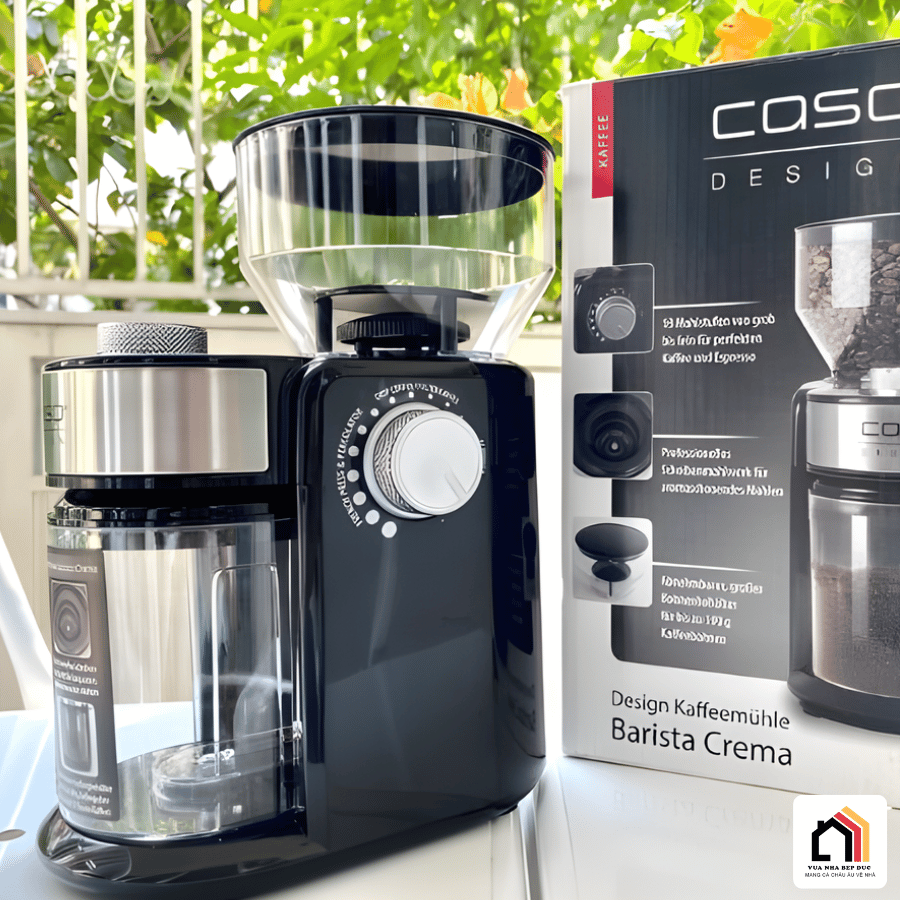 Caso Barista Crema 1833 - Máy Xay Cà Phê Caso 2026 tại Vua Nhà Bếp Đức 10