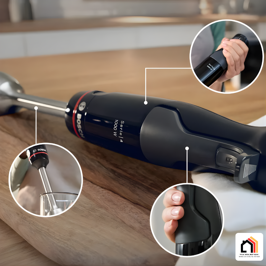 MÁY XAY CẦM TAY BOSCH MSM4B6V2 - KÈM HÚT CHÂN KHÔNG tại Vua Nhà Bếp Đức 08