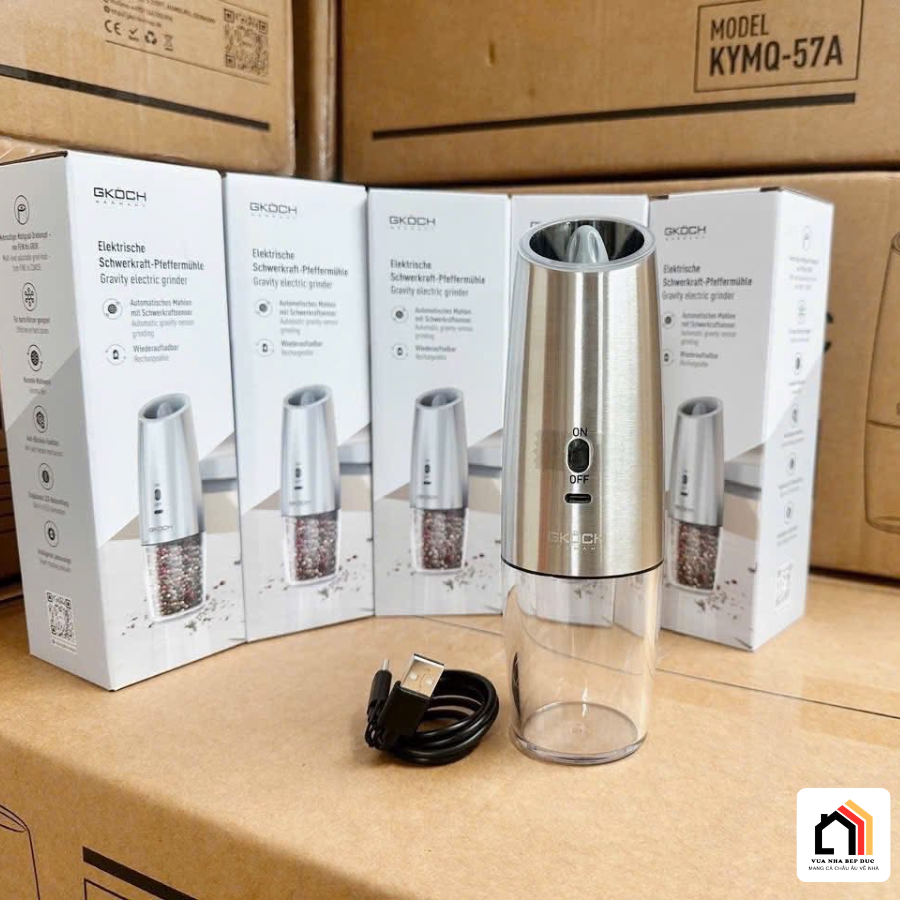 MÁY XAY TIÊU CẢM BIẾN GKÖCH – BÍ QUYẾT MÓN NGON CHUẨN VỊ tại Vua Nhà Bếp Đức 08