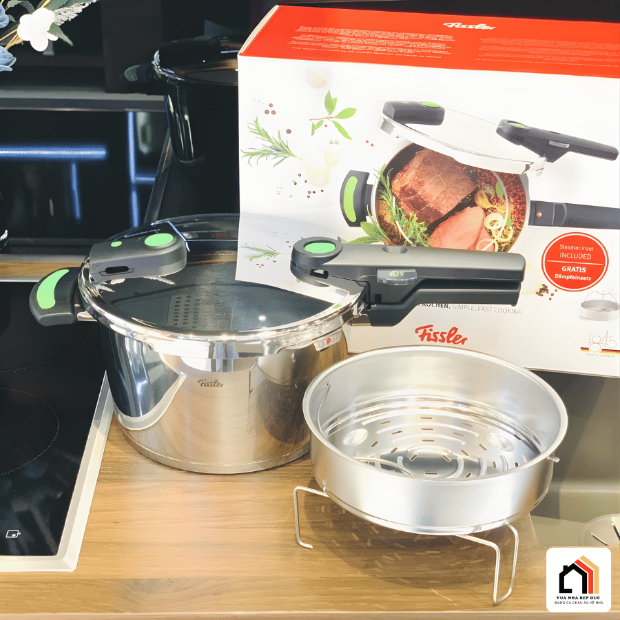 Nồi áp suất Fissler 4,5L Vitaquick Green - Siêu Sale 2026 tại Vua Nhà Bếp Đức 03