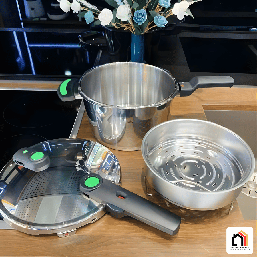 Nồi áp suất Fissler 4,5L Vitaquick Green - Siêu Sale 2026 tại Vua Nhà Bếp Đức 04
