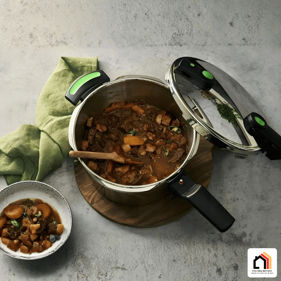 Nồi áp suất Fissler 4,5L Vitaquick Green - Siêu Sale 2026 tại Vua Nhà Bếp Đức 08