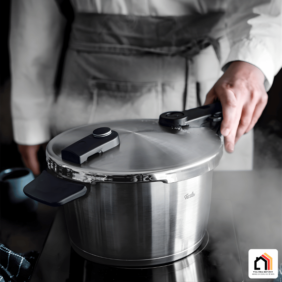 Nồi áp suất Fissler 4,5L Vitaquick Green - Siêu Sale 2026 tại Vua Nhà Bếp Đức 09