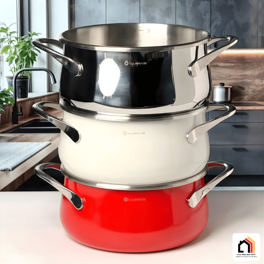 Nồi Áp Suất Lumias LPC-068 - Siêu Sale 2026 tại Vua Nhà Bếp Đức 10
