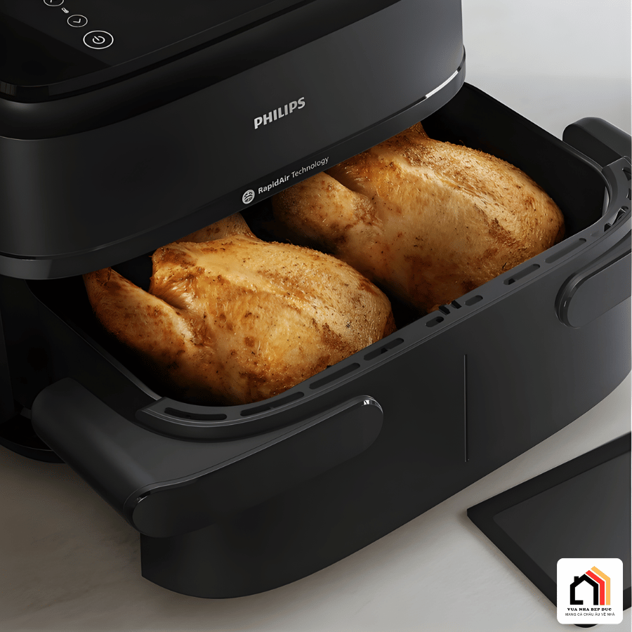Philips NA150/00 - Nồi Chiên Không Dầu Hiện Đại 2026 tại Vua Nhà Bếp Đức 011
