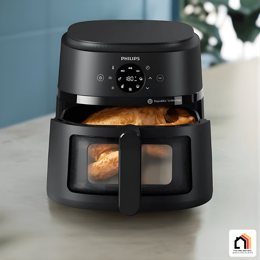 Philips NA220/00 - Nồi Chiên Không Dầu Hiện Đại 2026 tại Vua Nhà Bếp Đức 10