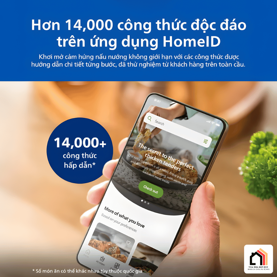 Philips NA342/00 - Nồi Chiên Không Dầu Hiện Đại 2026 tại Vua Nhà Bếp Đức 10