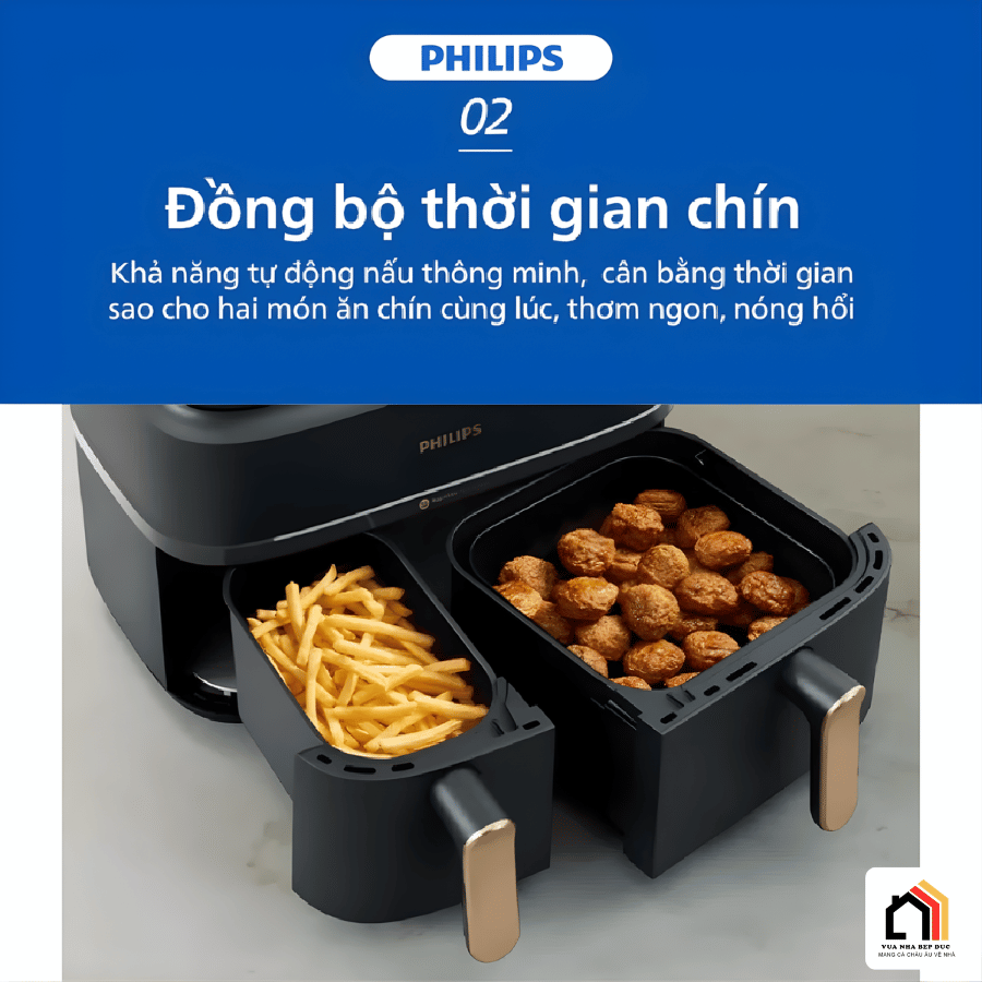 Philips NA352/00  - Nồi Chiên Không Dầu Philips 2026 tại Vua Nhà Bếp Đức 06