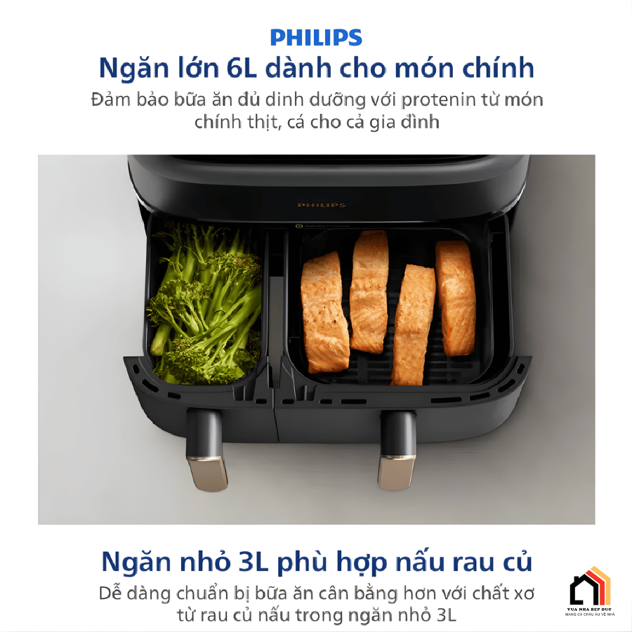 Philips NA352/00  - Nồi Chiên Không Dầu Philips 2026 tại Vua Nhà Bếp Đức 08