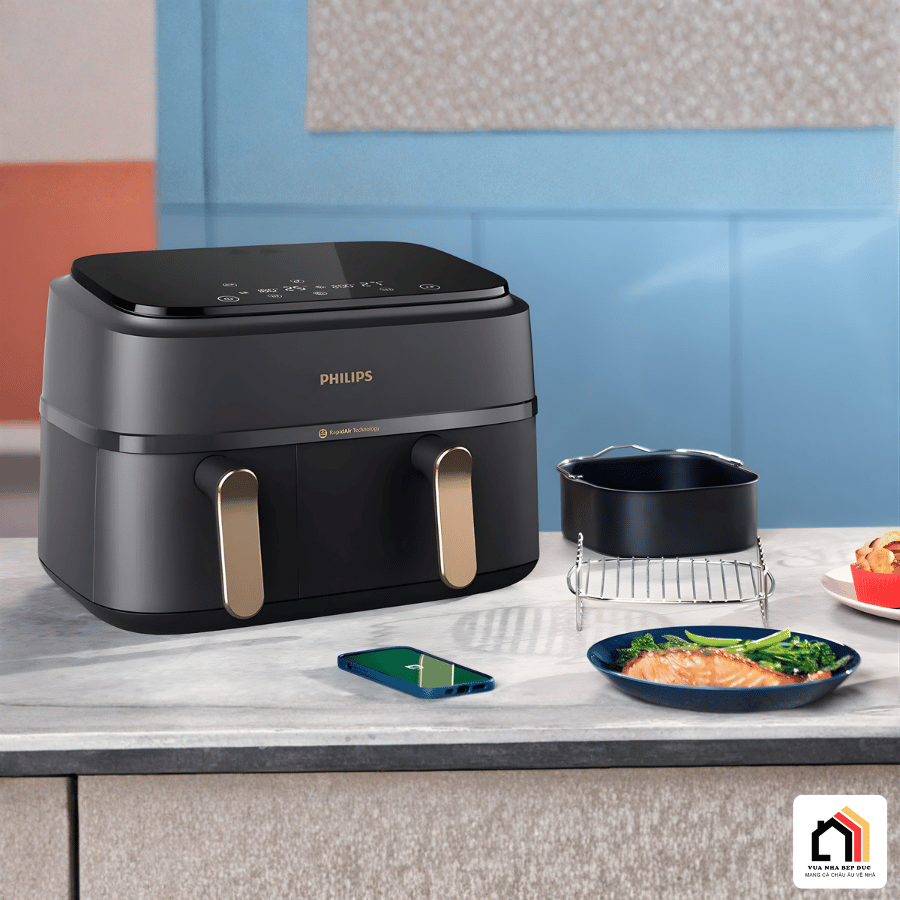 Philips NA352/00  - Nồi Chiên Không Dầu Philips 2026 tại Vua Nhà Bếp Đức 013
