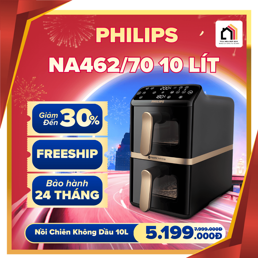 Philips NA462/70 - Nồi Chiên Không Dầu Philips 2026
