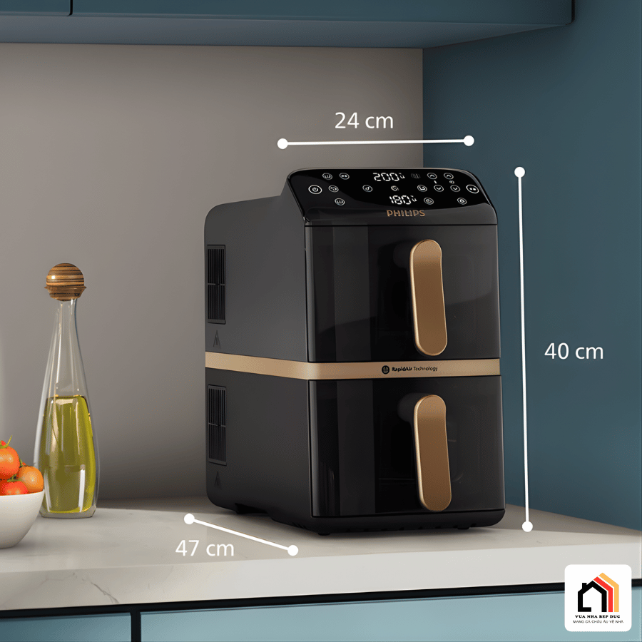 Philips NA462/70 - Nồi Chiên Không Dầu Philips 2026 tại Vua Nhà Bếp Đức 09