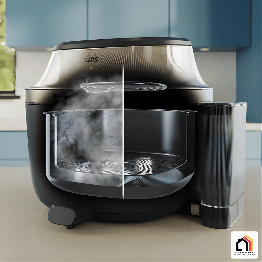Philips NA543/00 - Nồi Chiên Không Dầu Philips 2026 tại Vua Nhà Bếp Đức 04