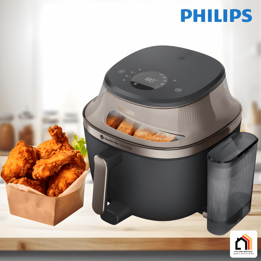 Philips NA543/00 - Nồi Chiên Không Dầu Philips 2026 tại Vua Nhà Bếp Đức 08