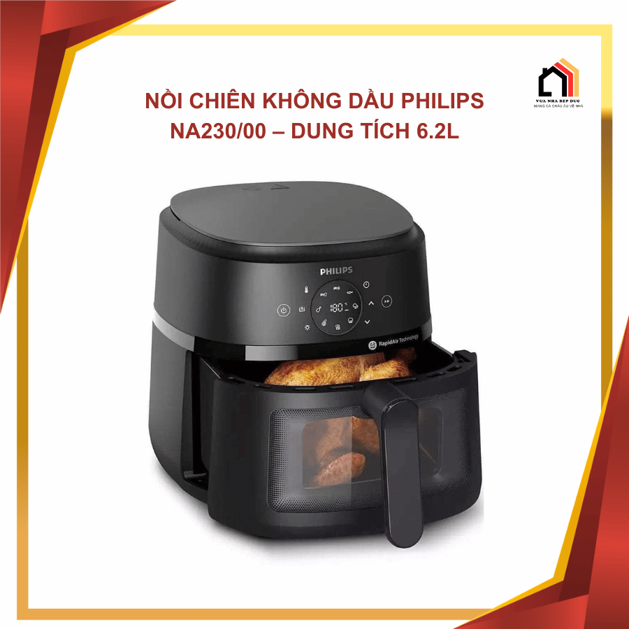 NỒI CHIÊN KHÔNG DẦU PHILIPS NA230/00