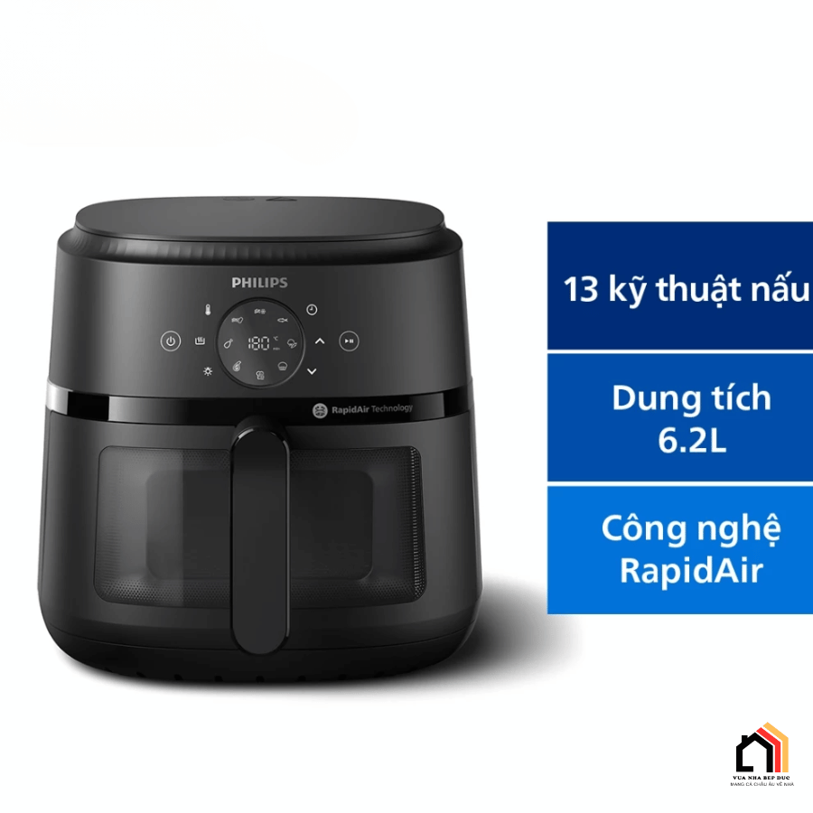 NỒI CHIÊN KHÔNG DẦU PHILIPS NA230/00 tại Vua Nhà Bếp Đức 03