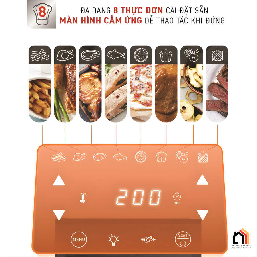 NỒI CHIÊN KHÔNG DẦU TEFAL FW5018 tại Vua Nhà Bếp Đức 03