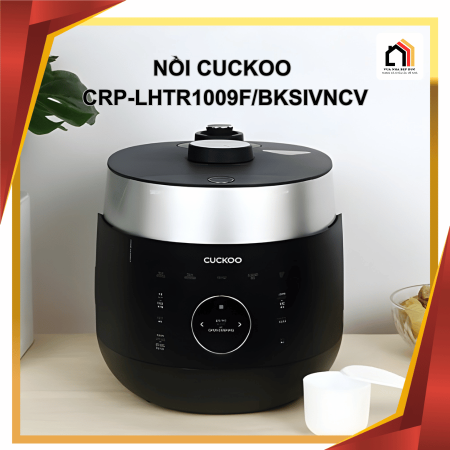 Cuckoo 1.8l CRP-LHTR1009F/BKSIVNCV - Nồi cơm áp suất cao tần