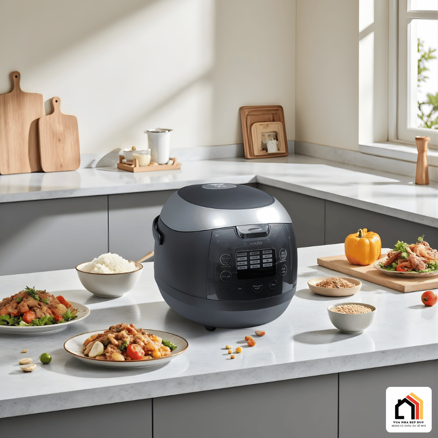 Kaiyo 1,5L KRC-063 - Nồi Cơm Cao Tần Lõi Inox Tách Đường 2026 tại Vua Nhà Bếp Đức 04
