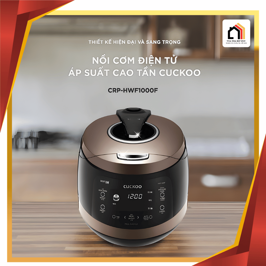 CUCKOO 1,8L CRP-HWF1000F - Nồi Cơm Điện Cao Tần CUCKOO tại Vua Nhà Bếp Đức 01
