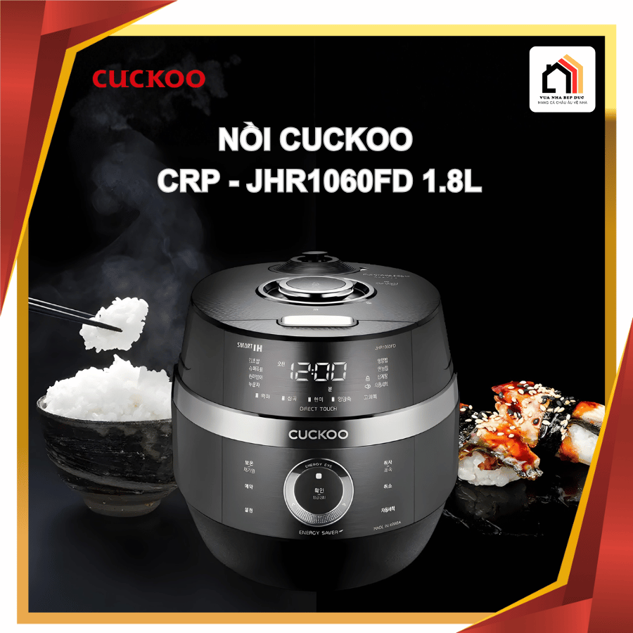 Cuckoo CRP-JHR1060FD 1,8l - Nồi cơm điện cao tần Cuckoo