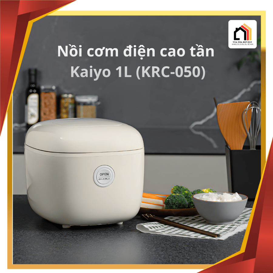 Kaiyo 1L KRC-050 - Nồi cơm điện cao tần Kaiyo