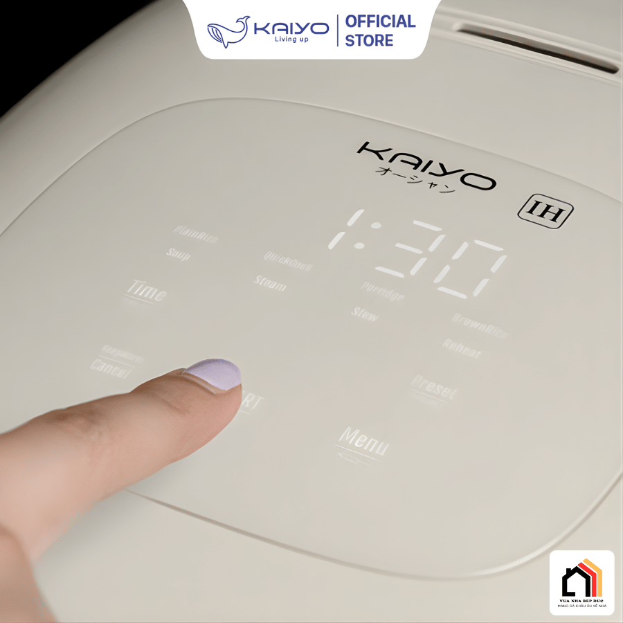 Kaiyo 1L KRC-050 - Nồi cơm điện cao tần Kaiyo tại Vua Nhà Bếp Đức 07