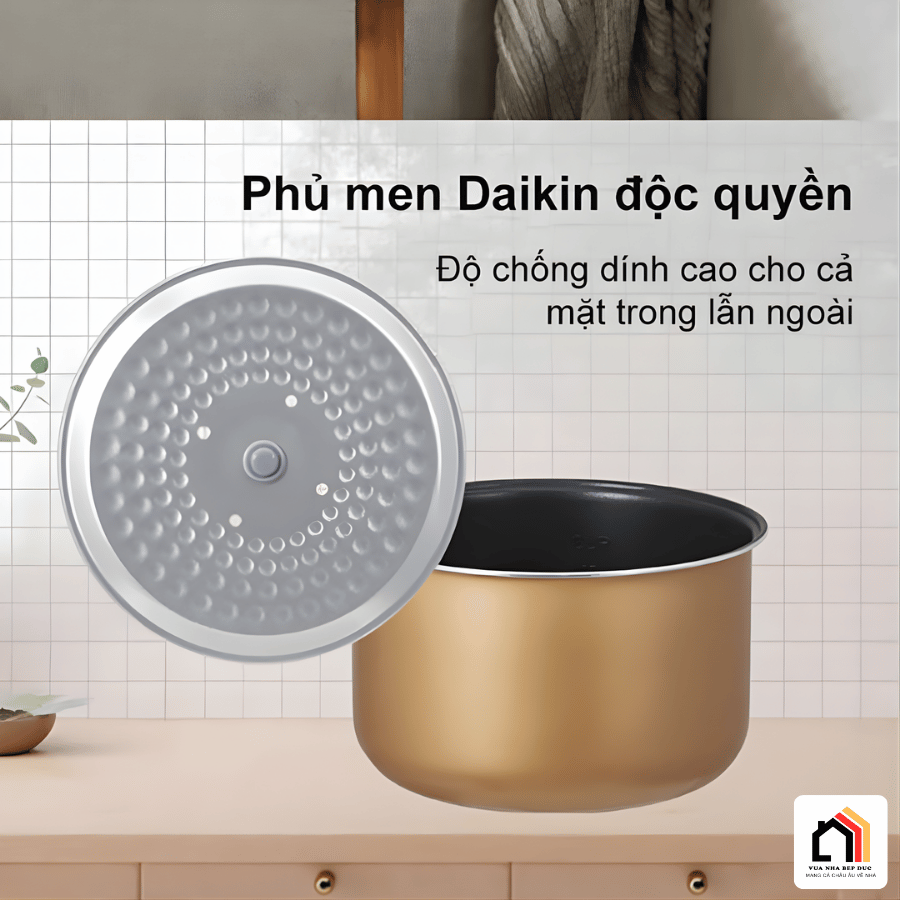 Cuckoo CR-1095/WHVNCV 1.8L - Nồi cơm điện cơ Cuckoo tại Vua Nhà Bếp Đức 04