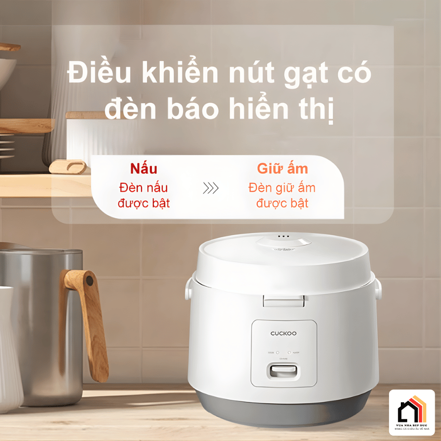 Cuckoo CR-1095/WHVNCV 1.8L - Nồi cơm điện cơ Cuckoo tại Vua Nhà Bếp Đức 06