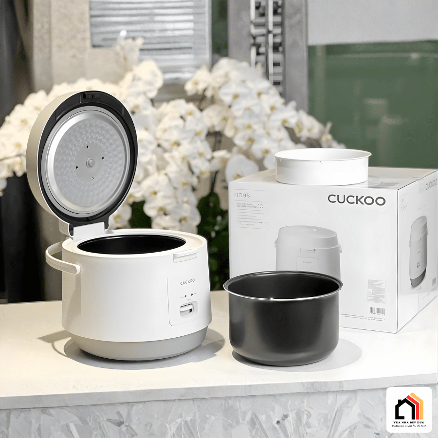 Cuckoo CR-1095/WHVNCV 1.8L - Nồi cơm điện cơ Cuckoo tại Vua Nhà Bếp Đức 09