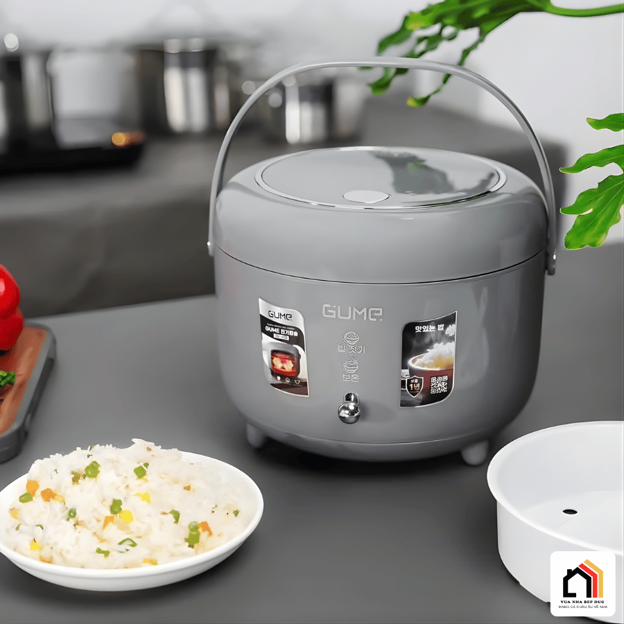 Gume 1,2l GM-RC13 - Nồi cơm điện đá Maifanite Gume tại Vua Nhà Bếp Đức 11