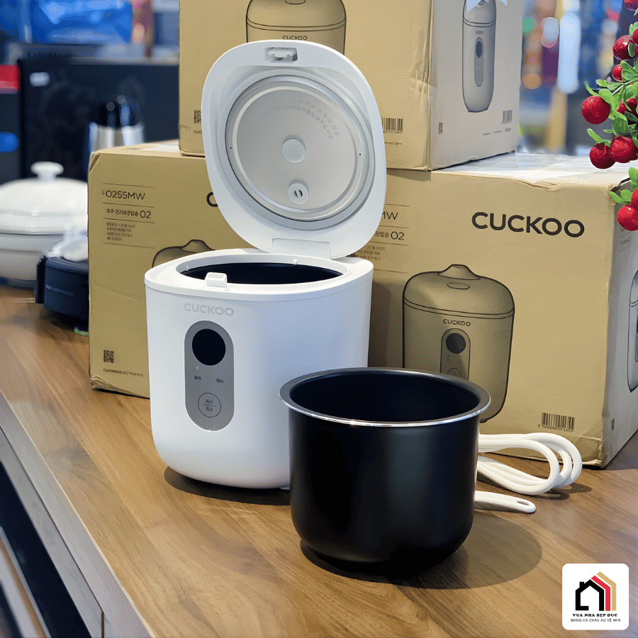 Cuckoo CR-0255MW - Nồi Cơm Điện Mini Cuckoo 2026 tại Vua Nhà Bếp Đức 07