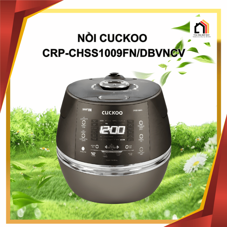 Cuckoo 1.8L CRP-CHSS1009FN/DBVNCV - Nồi Cơm Điện Tử Cao Tần Cuckoo