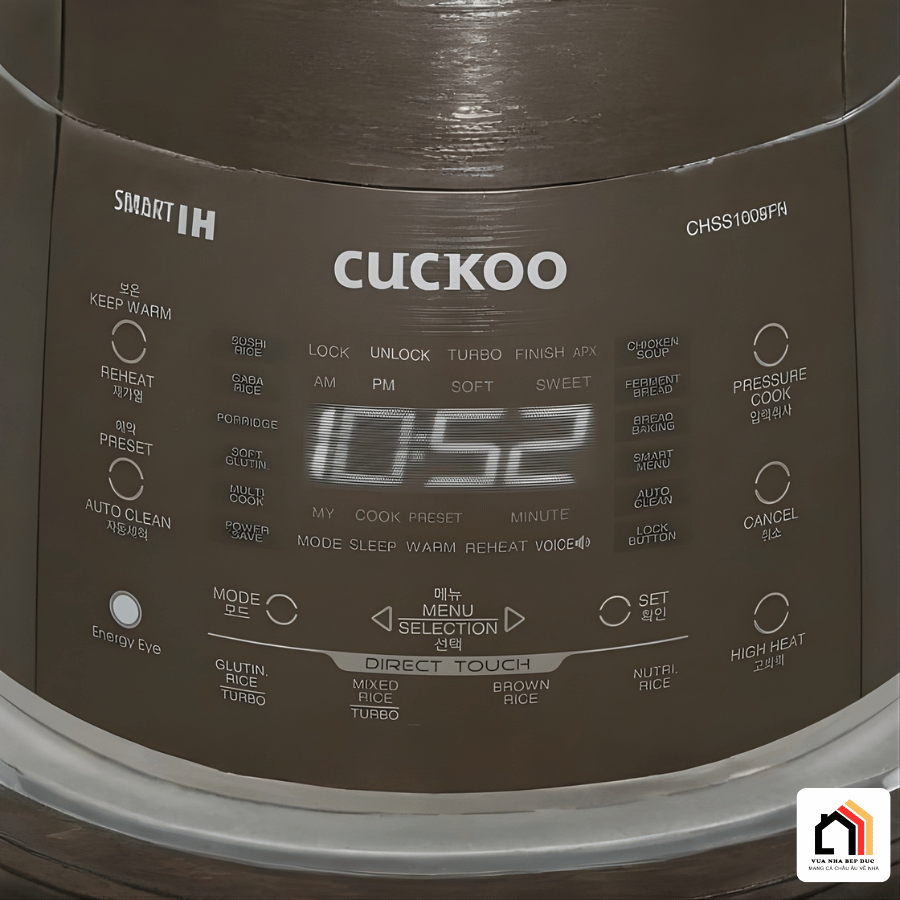 Cuckoo 1.8L CRP-CHSS1009FN/DBVNCV - Nồi Cơm Điện Tử Cao Tần Cuckoo tại Vua Nhà Bếp Đức 07