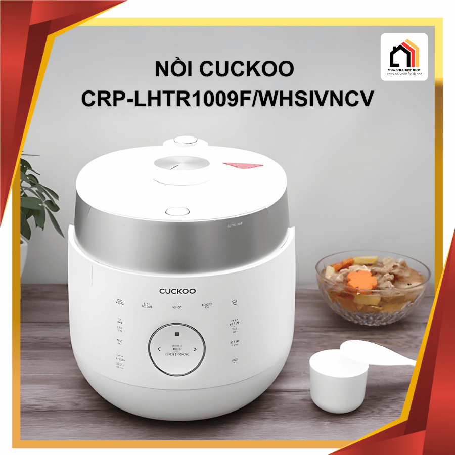 Cuckoo 1,8L CRP-LHTR1009F/WHSIVNCV - Nồi Cơm Điện Tử Cao Tần