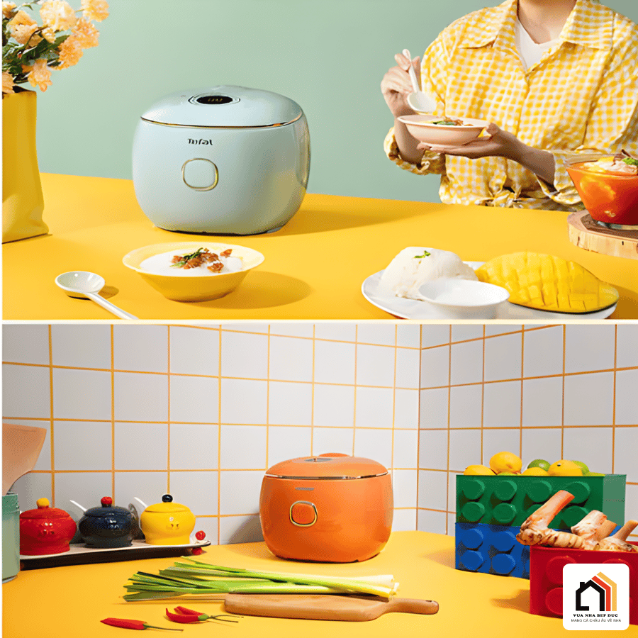 Tefal 0,7L POP RK5352Y0 - Nồi cơm điện tử mini Tefal tại Vua Nhà Bếp Đức 11