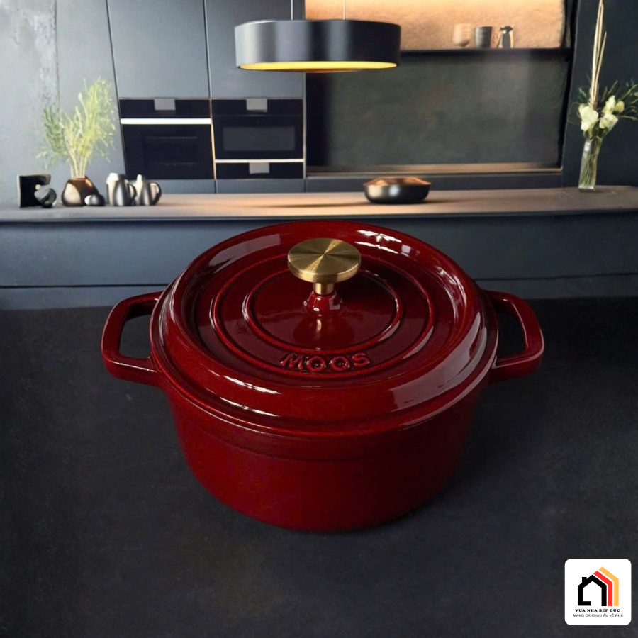 NỒI GANG MOOS 24CM - PHIÊN BẢN LIMITED 2026 tại Vua Nhà Bếp Đức 02
