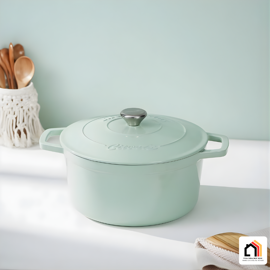 NỒI GANG TRÁNG MEN CAO CẤP CIWETE - PASTEL 2026 tại Vua Nhà Bếp Đức 03