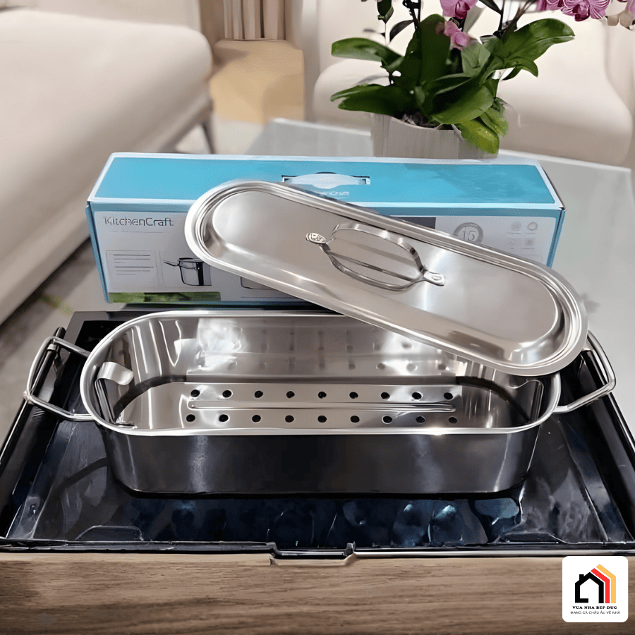 Nồi hấp cá KitchenCraft - Siêu Phẩm 2026 tại Vua Nhà Bếp Đức 05
