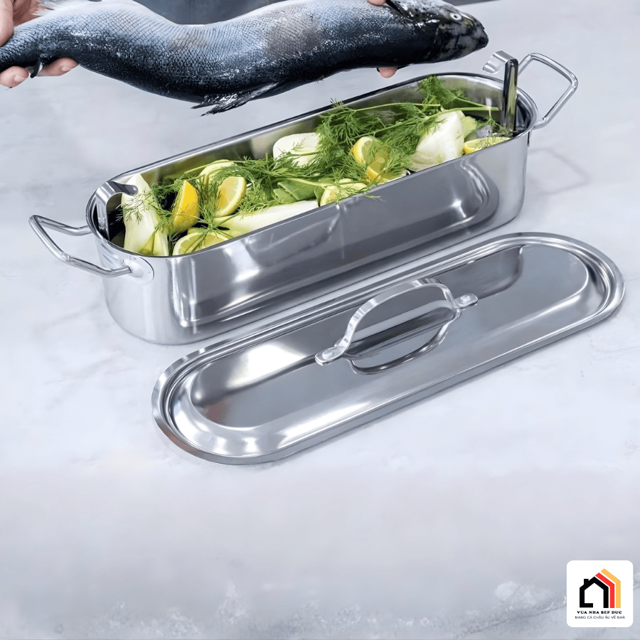 Nồi hấp cá KitchenCraft - Siêu Phẩm 2026 tại Vua Nhà Bếp Đức 03