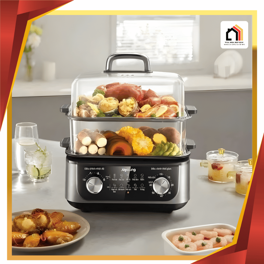 Nồi Lẩu Hấp Điện Joyoung JFS-556 - Đa năng