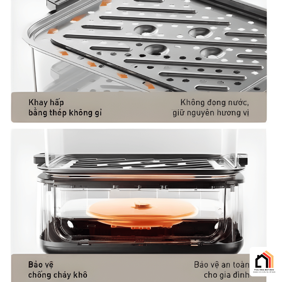 Nồi Lẩu Hấp Điện Joyoung JFS-556 - Đa năng tại Vua Nhà Bếp Đức 03