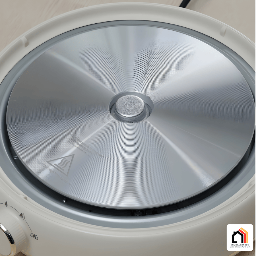 Nồi lẩu điện 2 ngăn Kaiyo size 6L (mã KHP-064) tại Vua Nhà Bếp Đức 08