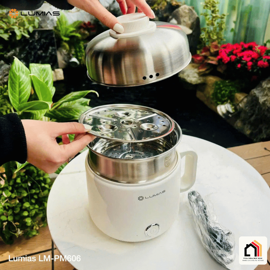 NỒI LẨU ĐIỆN ĐA NĂNG LUMIAS LM-PM606-03