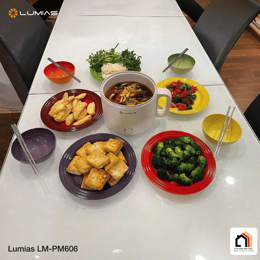 NỒI LẨU ĐIỆN ĐA NĂNG LUMIAS LM-PM606-04