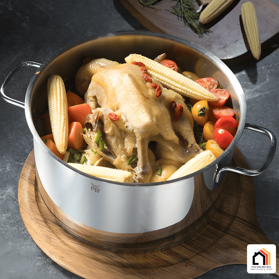 NỒI LUỘC GÀ WMF 28CM tại Vua Nhà Bếp Đức 02
