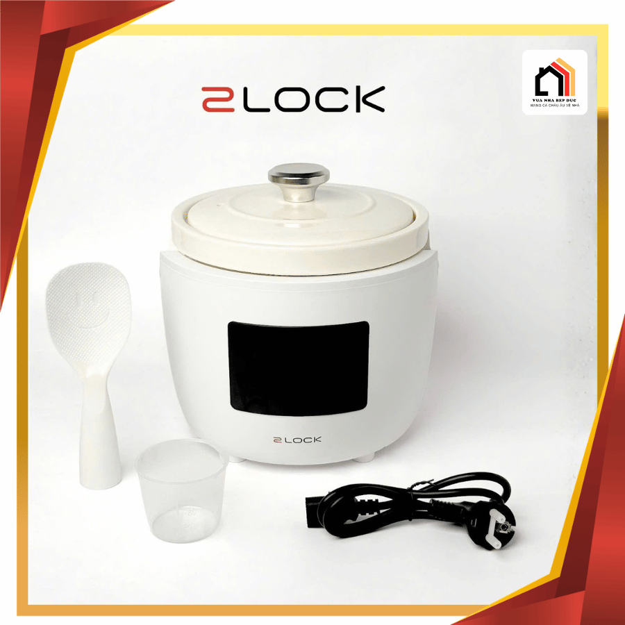 Nồi nấu chậm 2LOCK Korea 3L - Siêu Sale 2026