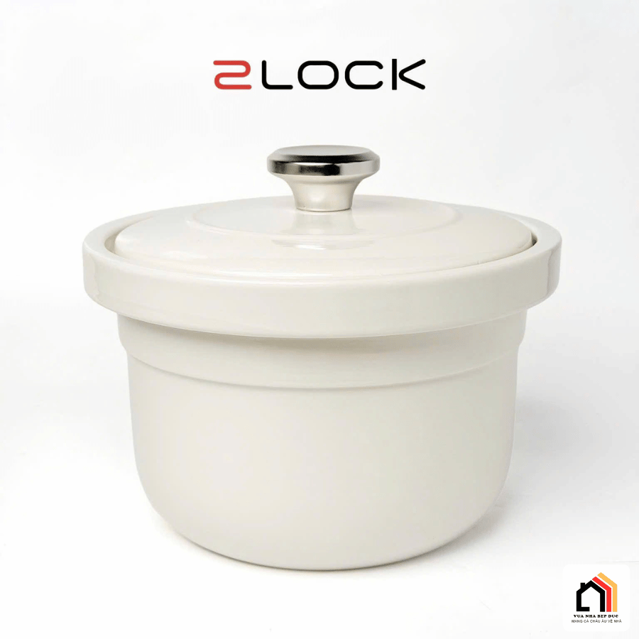 Nồi nấu chậm 2LOCK Korea 3L - Siêu Sale 2026 tại Vua Nhà Bếp Đức 02