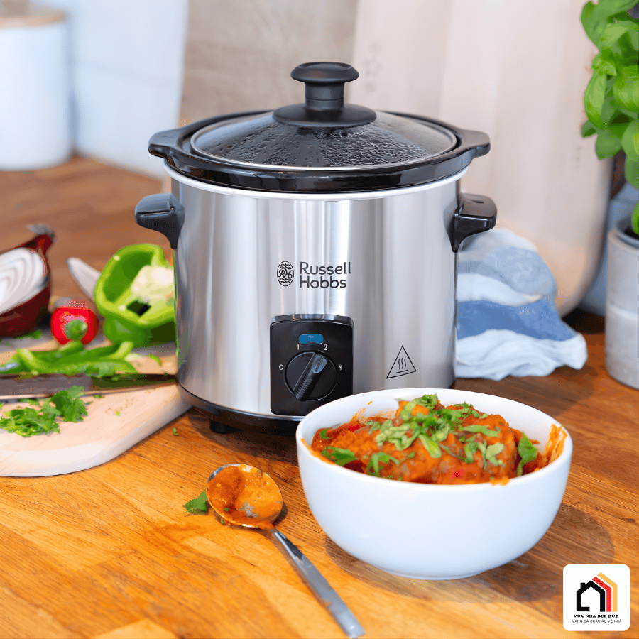 Nồi nấu chậm Russell Hobbs 2L Compact Home tại Vua Nhà Bếp Đức 02